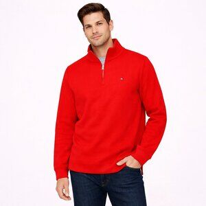 👉 SALE: Tommy Hilfiger Fleece Red Coats, Jackets & for Men Size: XL